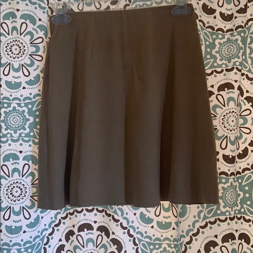 Boutique Camel Mini Skirt